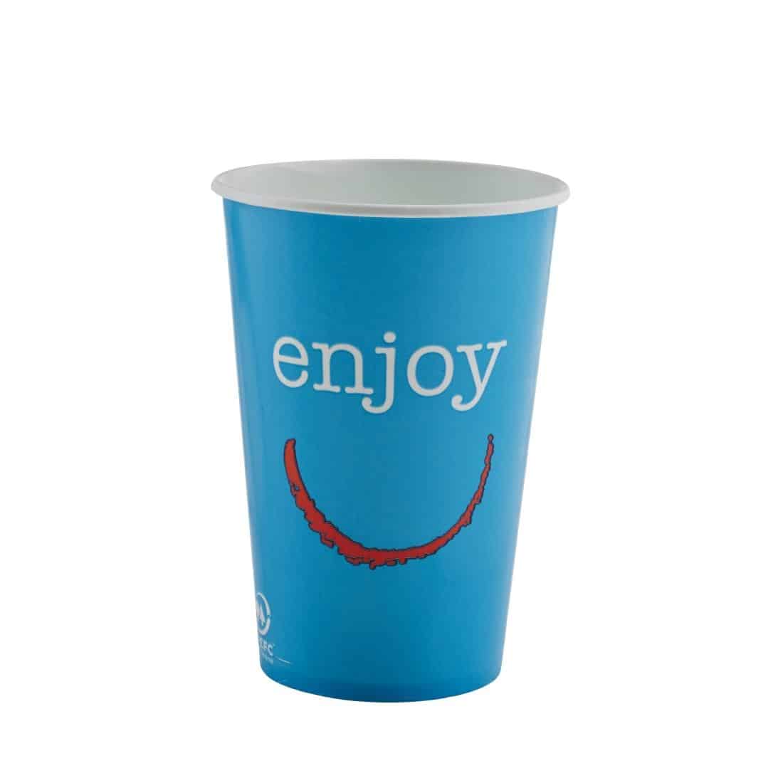 Huhtamaki Enjoy Paper Cold Cups 455ml / 16oz (Pack of 1000) - Image 4