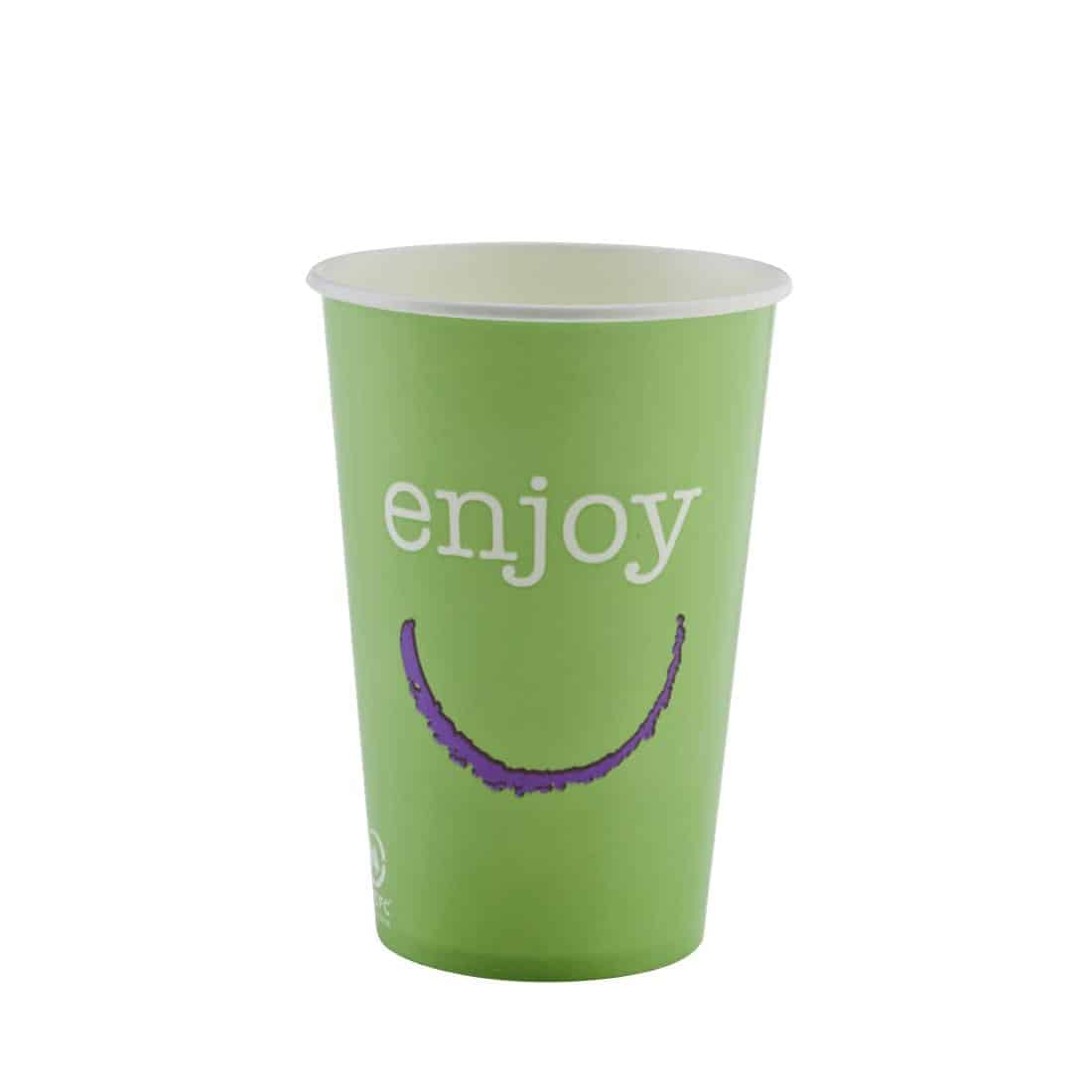 Huhtamaki Enjoy Paper Cold Cups 455ml / 16oz (Pack of 1000) - Image 5