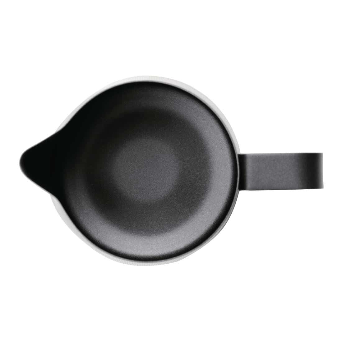 Olympia Black Non-Stick Milk Frothing Jug 340ml - Image 4