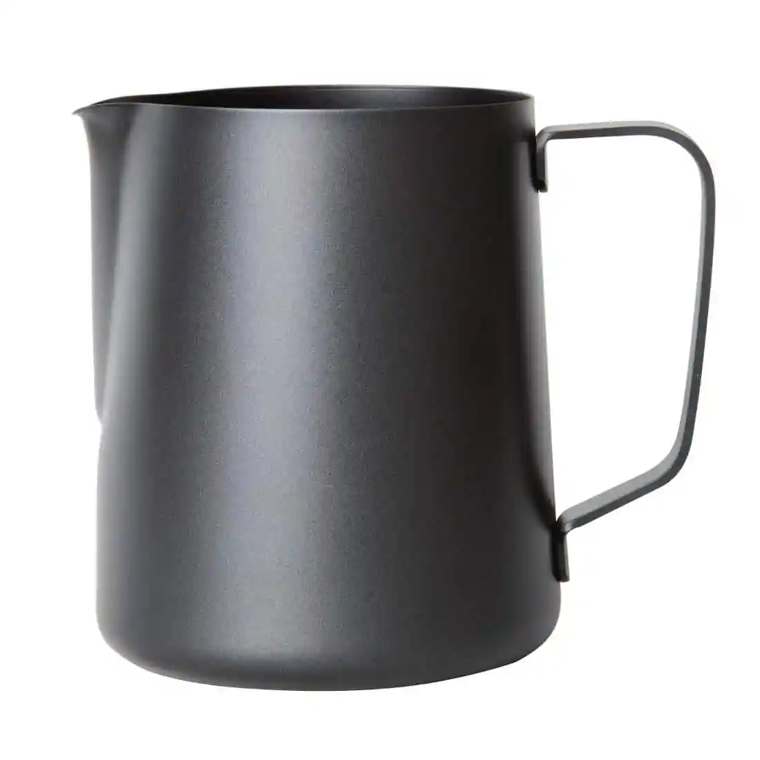 Olympia Black Non-Stick Milk Frothing Jug 900ml - Image 1