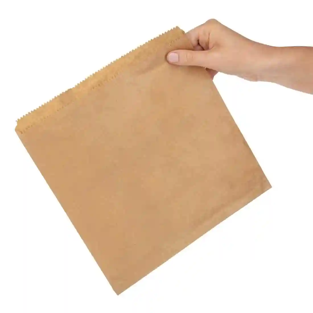Fiesta Recyclable Brown Paper Counter Bags Large (Pack of 1000) - Image 4