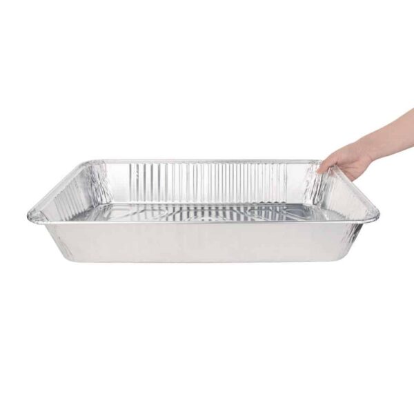Fiesta Recyclable Foil 1/1 Gastronorm Containers (Pack of 5) - Image 4