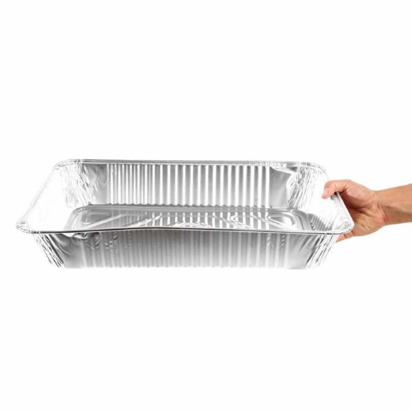 Fiesta Recyclable Foil 1/1 Gastronorm Containers (Pack of 5) - Image 6
