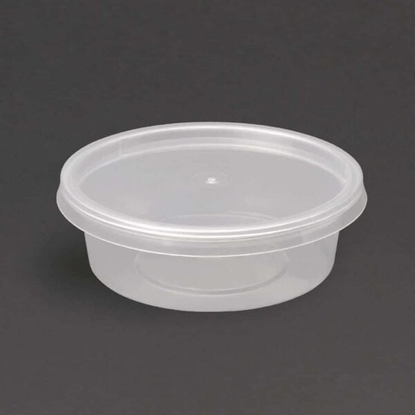 Fiesta Recyclable Microwavable Deli Pot Lids (Pack of 100) - Image 6