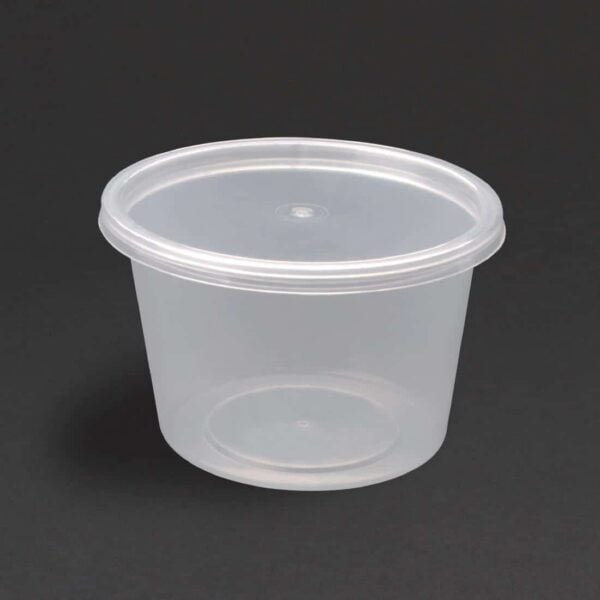 Fiesta Recyclable Microwavable Deli Pot Lids (Pack of 100) - Image 7