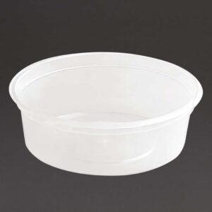 Fiesta Recyclable Plastic Microwavable Deli Pots 50ml / 1.75oz (Pack of 100)