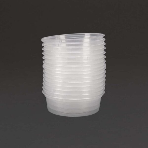 Fiesta Recyclable Plastic Microwavable Deli Pots 50ml / 1.75oz (Pack of 100) - Image 5