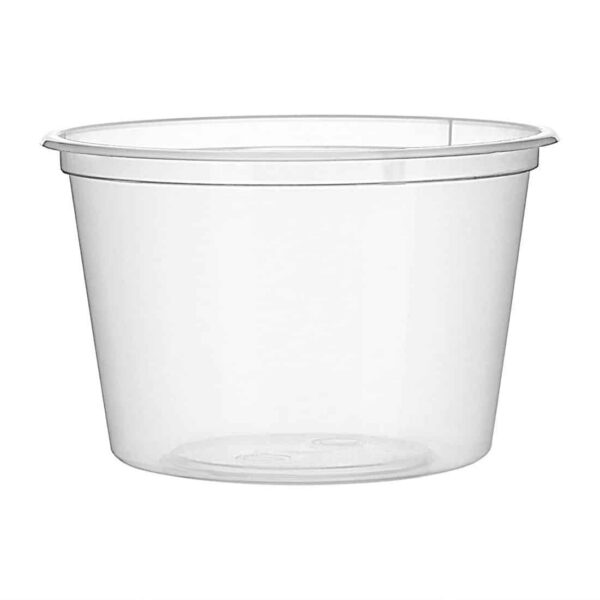 Fiesta Recyclable Plastic Microwavable Deli Pots 100ml / 3.5oz (Pack of 100) - Image 2