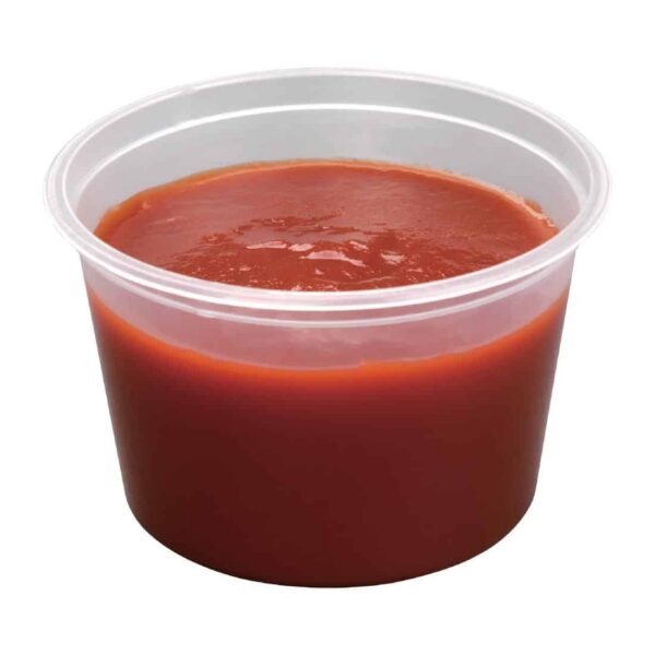 Fiesta Recyclable Plastic Microwavable Deli Pots 100ml / 3.5oz (Pack of 100) - Image 8