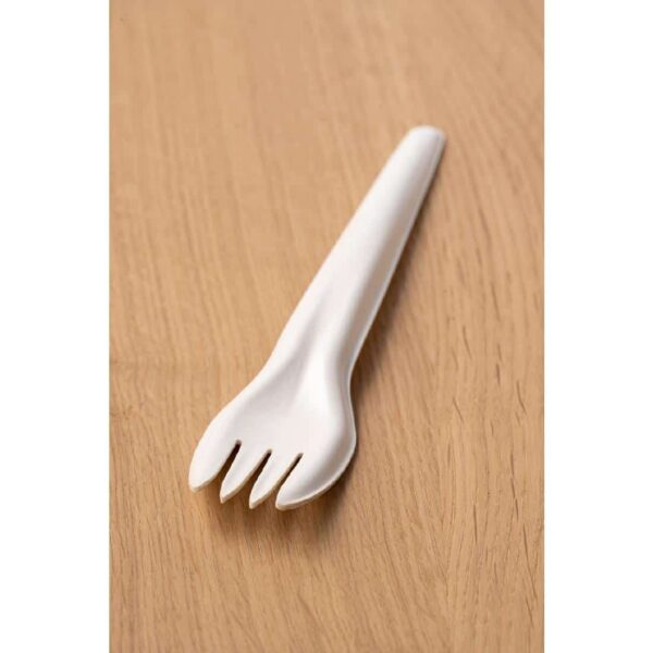 Sabert Recyclable Paper Cutlery Fork (Pack of 1000) - Image 3