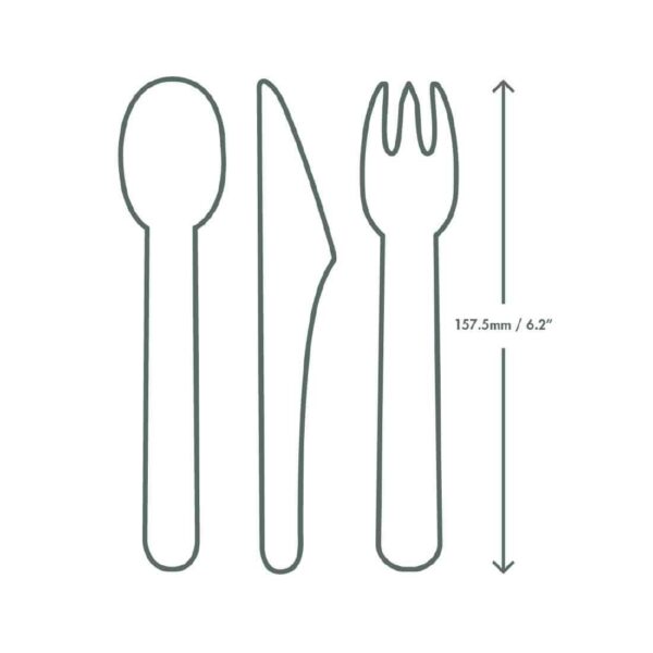 Vegware Compostable Paper Spoon (Pack 1000) - Image 4