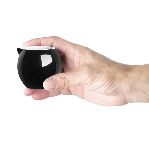 Olympia Cafe Milk Jug Black - 70ml 2.36fl oz (Pack of 6) - Image 4