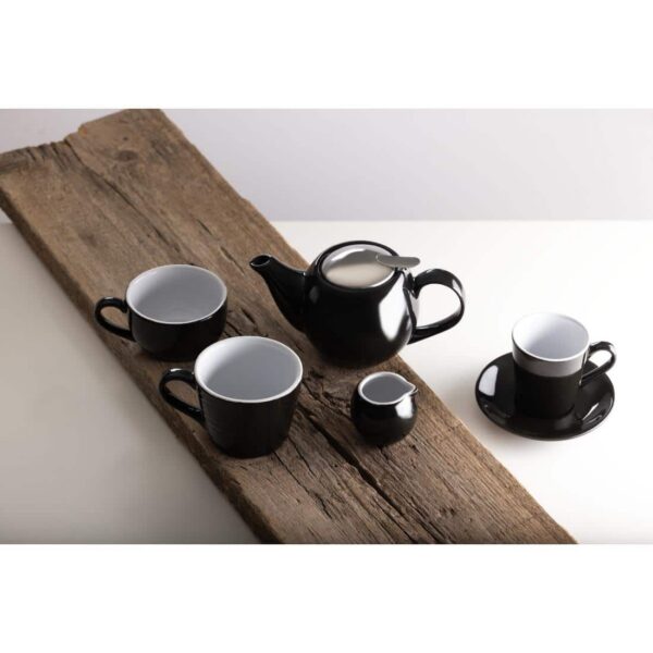 Olympia Cafe Milk Jug Black - 70ml 2.36fl oz (Pack of 6) - Image 10