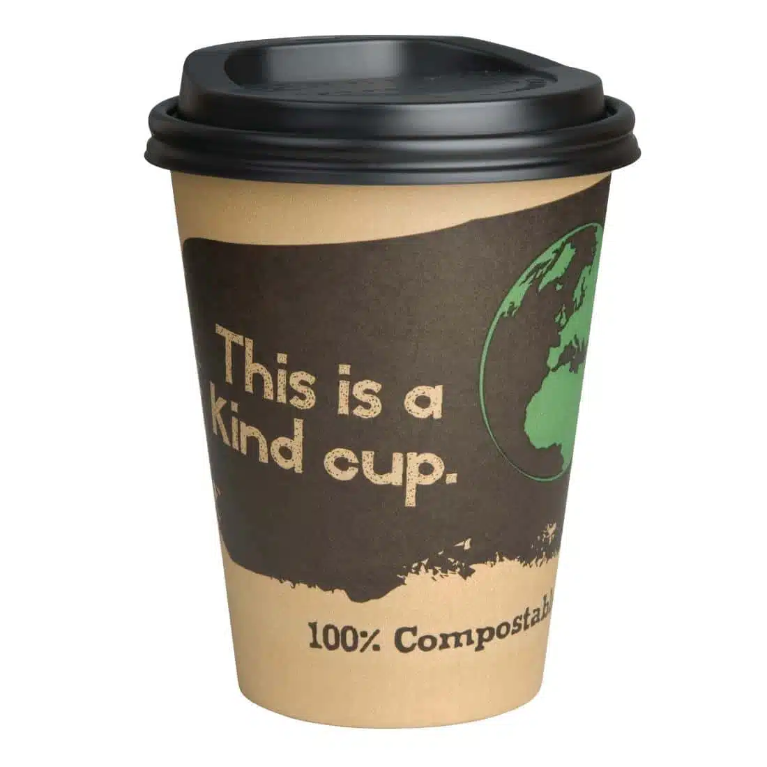 Fiesta Compostable Coffee Cups Single Wall 8oz (Pack of 1000) - Image 4