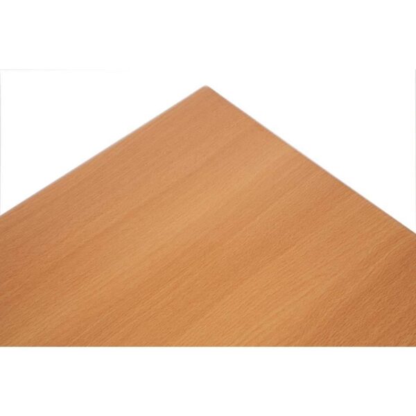 Bolero Pre-drilled Rectangular Tabletop Beech Effect - Image 4