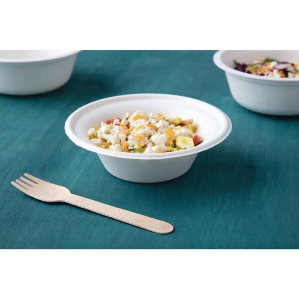 Fiesta Compostable Bagasse Bowls Round 10oz (Pack of 50) - Image 7