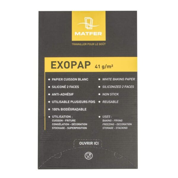 Matfer Bourgeat Exopap Baking Paper 325 x 530mm (Pack of 500) - Image 3