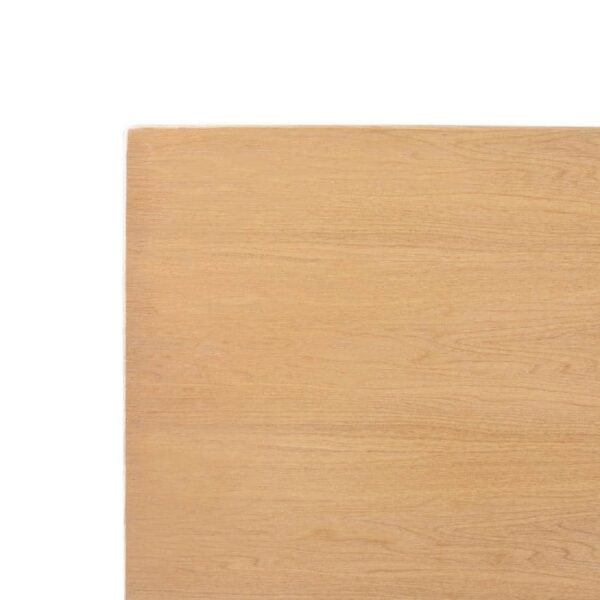 Bolero Pre-drilled Rectangular Table Top Natural Ash Veneer 1100 x 700mm - Image 4