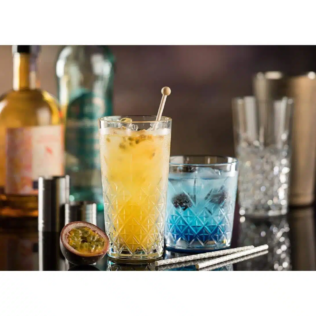 Utopia Timeless Vintage Stackable Hiball Glasses 350ml (12 pack) - Image 2