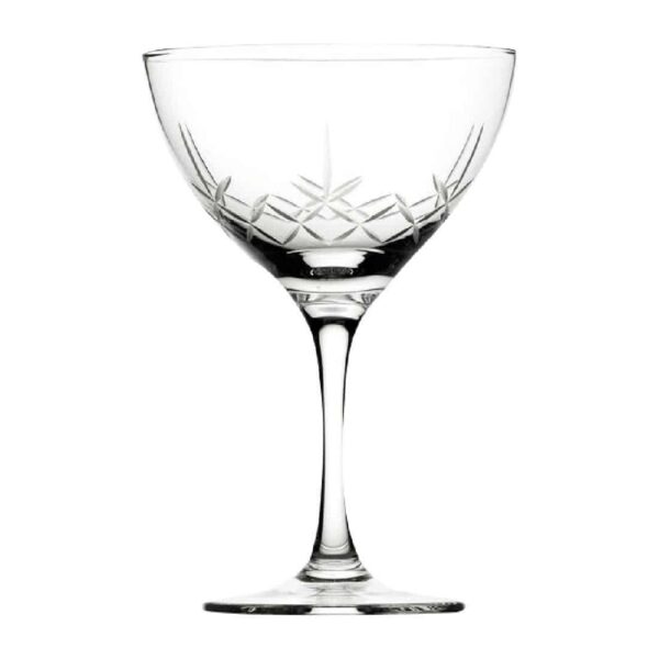 Utopia Raffles Vintage Martini Glasses 190ml (6 Pack) - Image 1