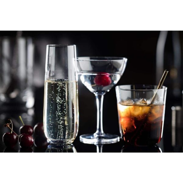 Utopia Raffles Champagne Glasses 300ml (6 pack) - Image 3
