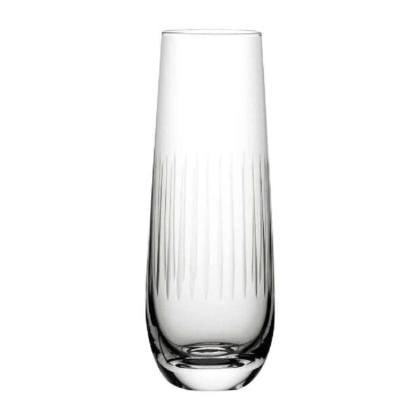 Utopia Raffles Lines Champagne Glasses 300ml (6 Pack)