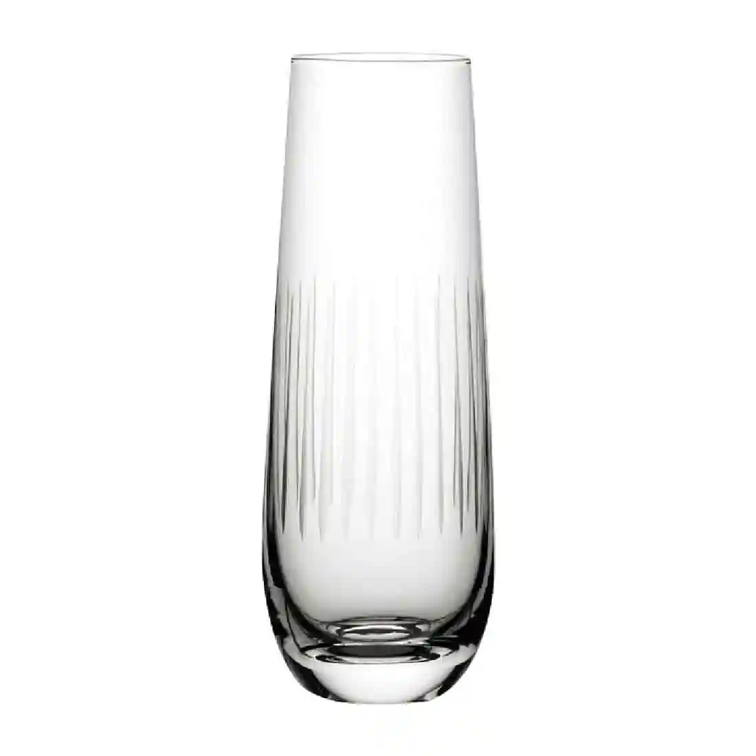 Utopia Raffles Lines Champagne Glasses 300ml (6 Pack)