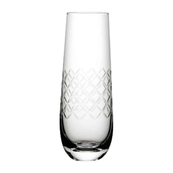 Utopia Raffles Diamond Champagne Glasses 300ml (6 pack) - Image 2