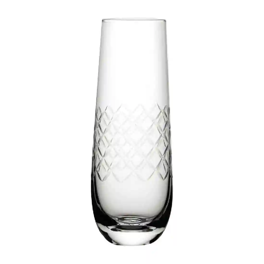 Utopia Raffles Diamond Champagne Glasses 300ml (6 pack) - Image 1