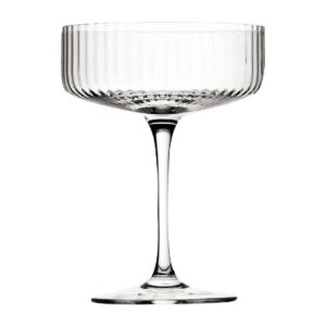 Utopia Hayworth Straight Sided Coupe Glasses 290ml (6 pack)
