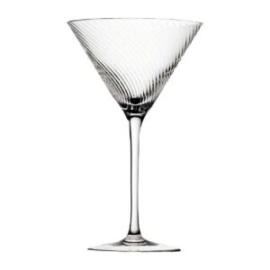 Utopia Twisted Hayworth Martini Glasses 300ml (6 pack)