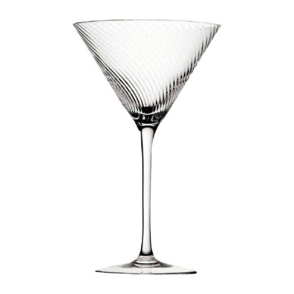 Utopia Twisted Hayworth Martini Glasses 300ml (6 pack) - Image 2