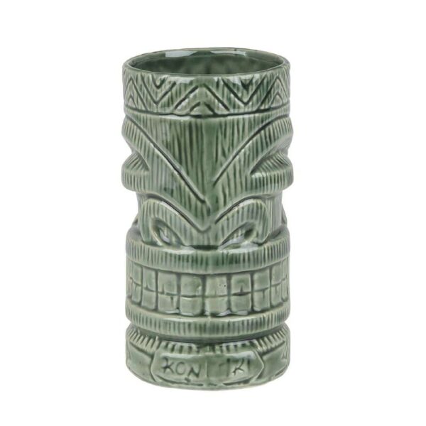 Beaumont Ceramic Kon Tiki Mug Faded Green 630ml - Image 2