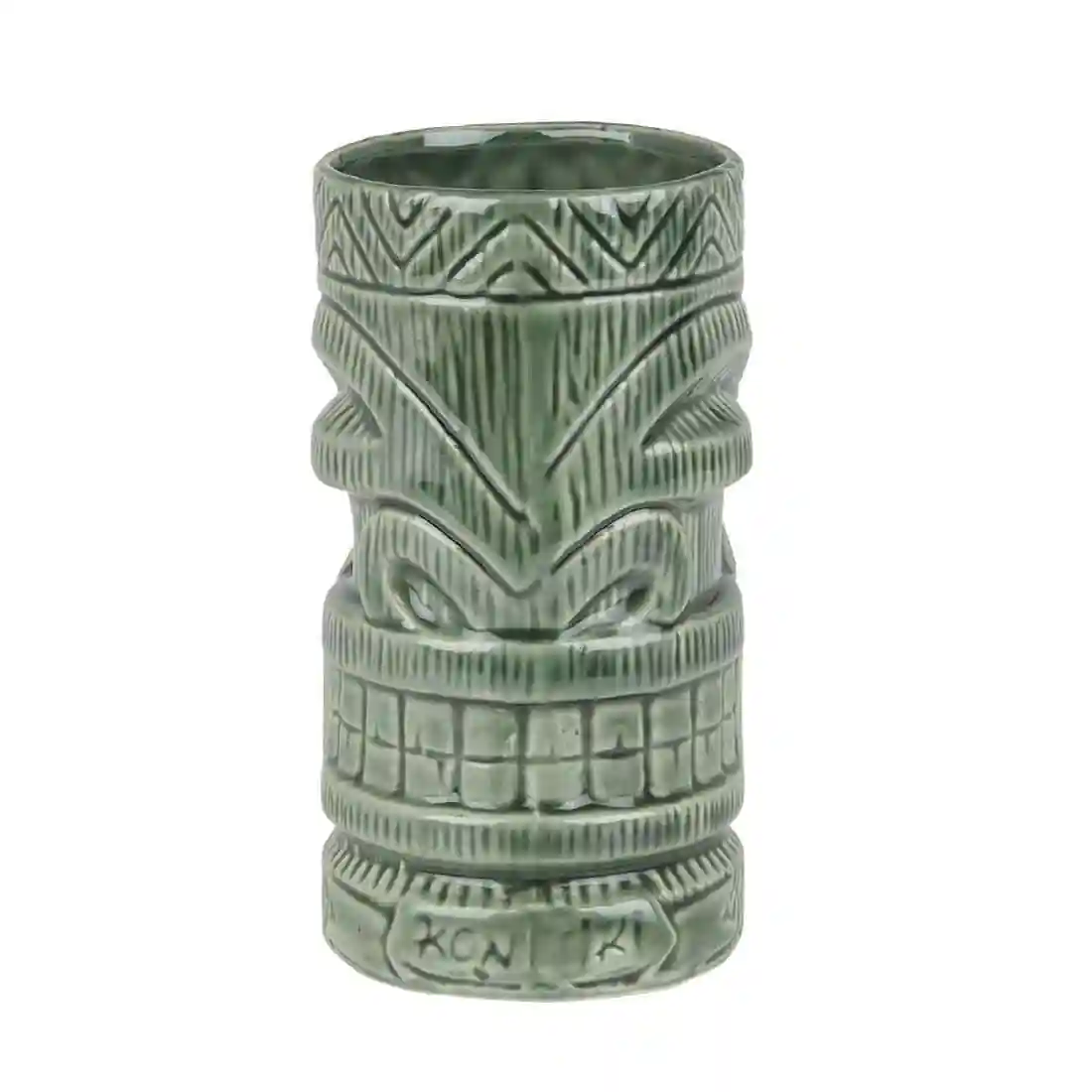 Beaumont Ceramic Kon Tiki Mug Faded Green 630ml - Image 1
