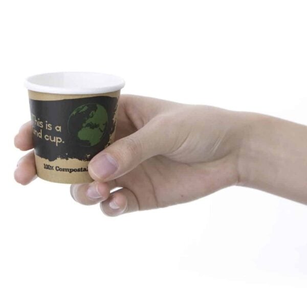 Fiesta Compostable Espresso Cups Single Wall 113ml (Pack of 1000) - Image 10