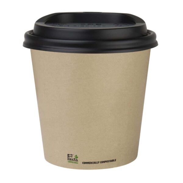 Fiesta Compostable Espresso Cups Single Wall 113ml (Pack of 50) - Image 2