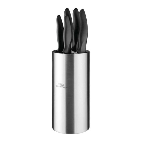 Nisbets Essentials Knife Block and Knives Set - Image 2