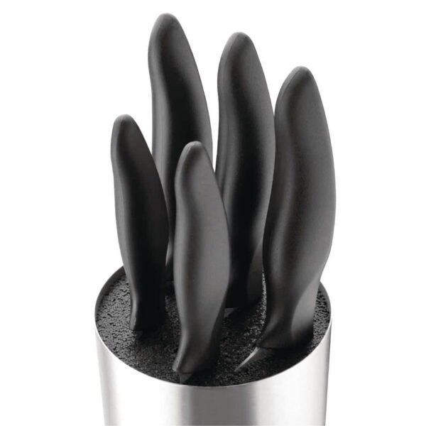 Nisbets Essentials Knife Block and Knives Set - Image 9