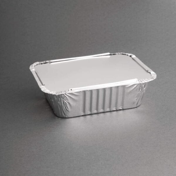 Fiesta Waxed Lids for Medium Foil Containers (Pack of 500) - Image 3