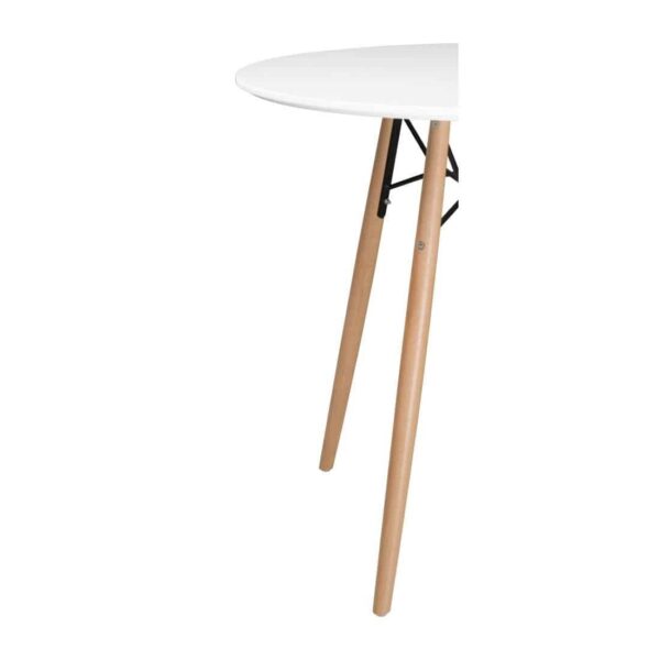 Bolero Arlo Table Round White 798mm - Image 5