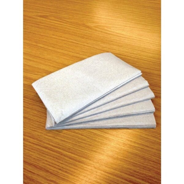 Swantex Recycled Dinner Napkin Kraft 40x40cm 2ply 1/8 Fold (Pack of 2000) - Image 3