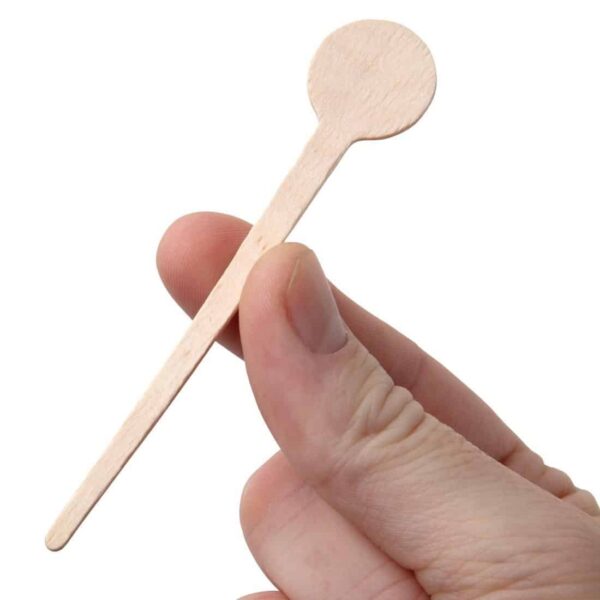 Fiesta Compostable Wooden Cocktail Stirrers 100mm (Pack of 100) - Image 2