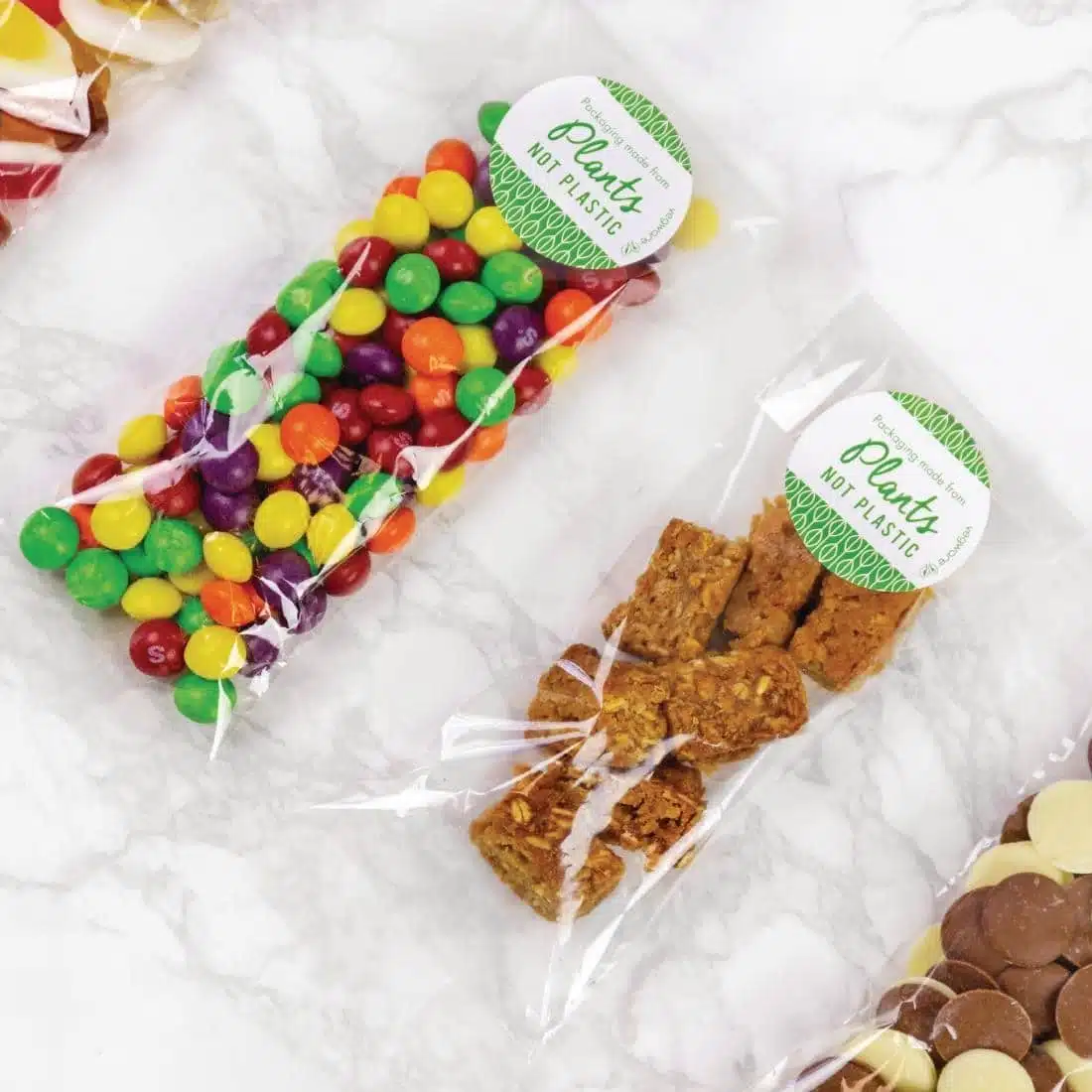 Vegware Compostable NatureFlex Bags Clear 70 x 210mm (Pack of 1000) - Image 4