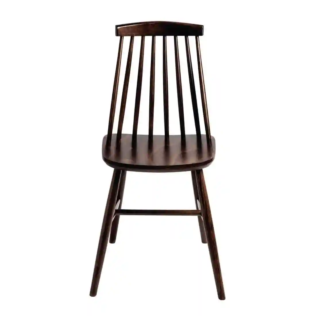 Fameg Farmhouse Angled Side Chairs Walnut Effect (Pack of 2) - Image 3