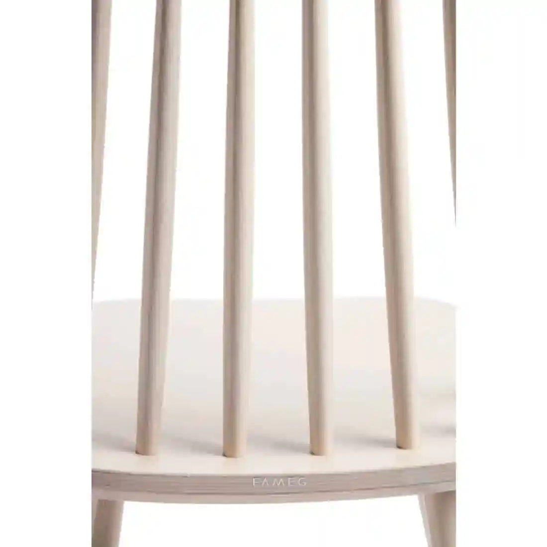 Fameg Farmhouse Angled Side Chairs White (Pack of 2) - Image 5