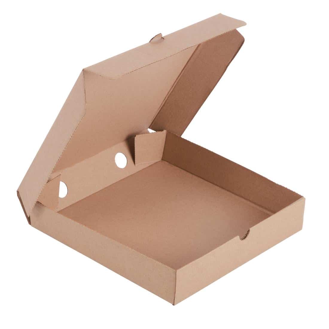 Fiesta Compostable Plain Pizza Boxes 9" (Pack of 100) - Image 3