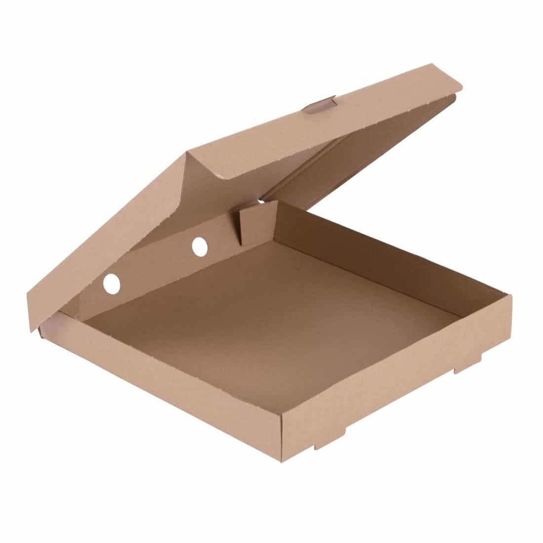 Fiesta Compostable Plain Pizza Boxes 12" (Pack of 100) - Image 3