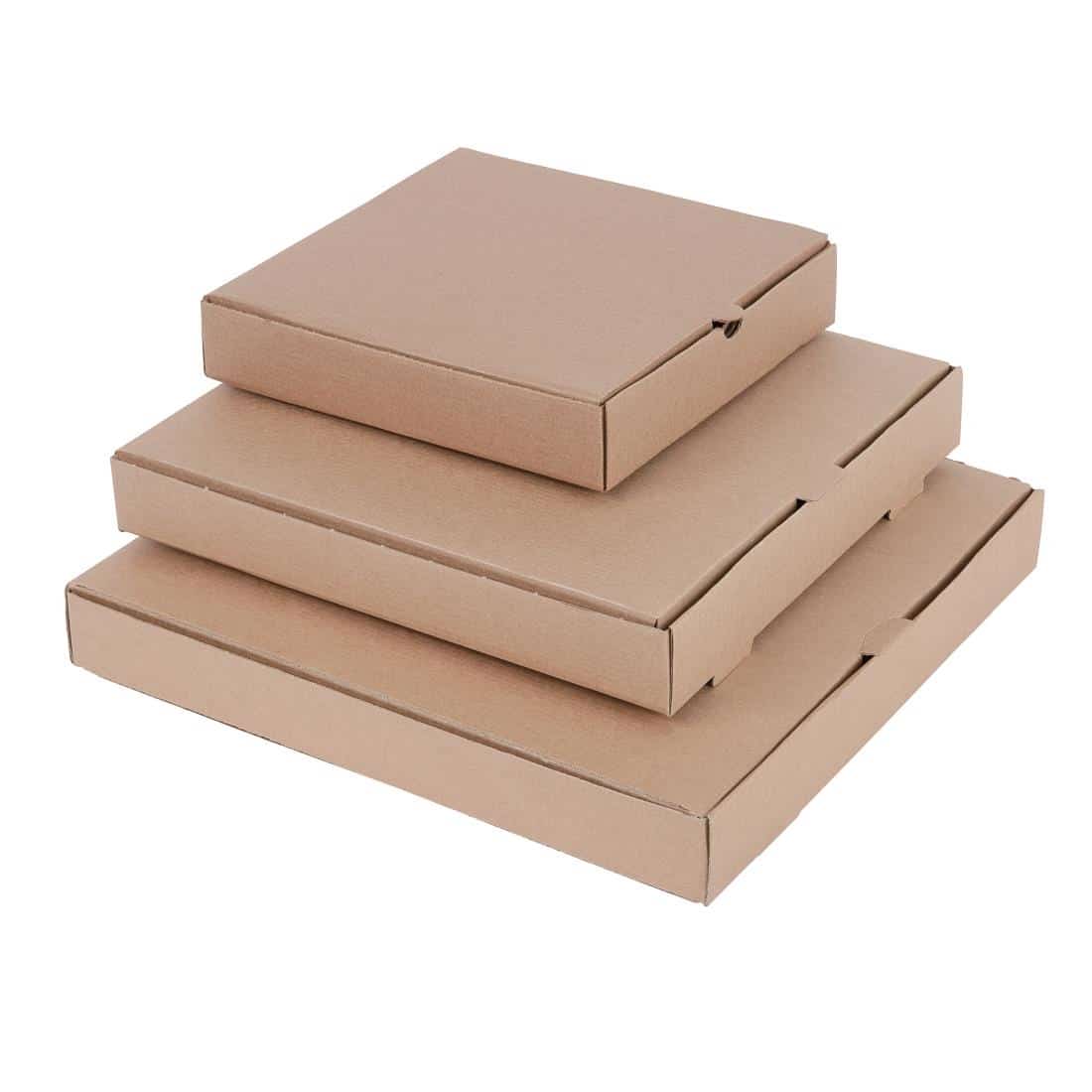 Fiesta Compostable Plain Pizza Boxes 12" (Pack of 100) - Image 5