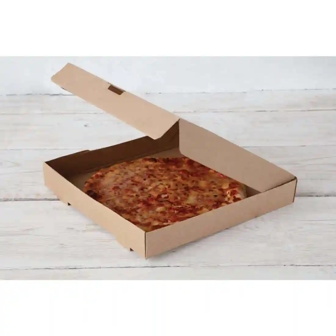 Fiesta Compostable Plain Pizza Boxes 12" (Pack of 100) - Image 5