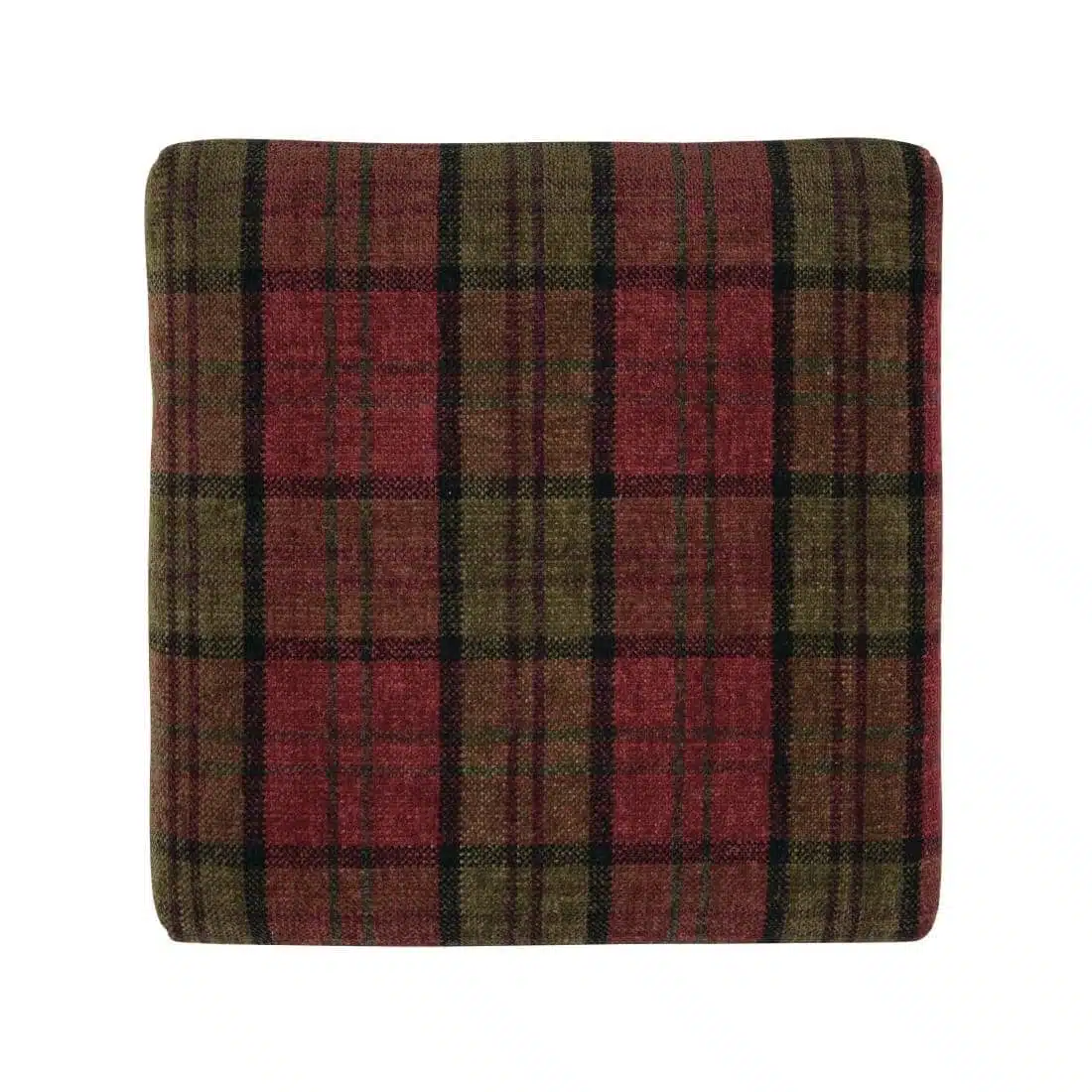 Bolero Dale High Stool Claret Tartan (Single) - Image 2